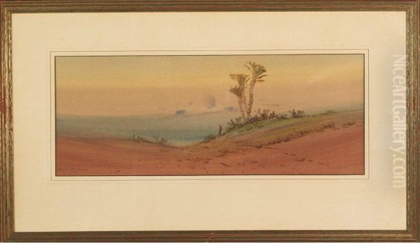 Evening Nr Karnac; Boats On An Egyptian Coast - view 1