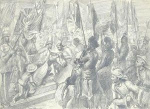 King George V In India by Sydney Prior Hall