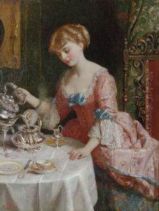 Tea Time by Thomas P. Hall