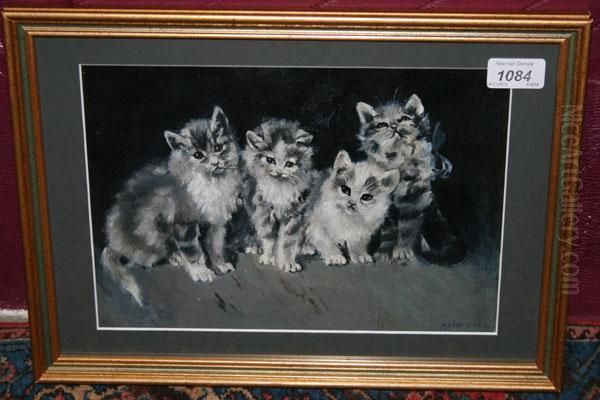 Four Kittens - view 1