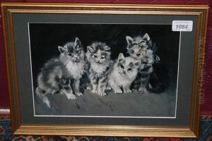 Four Kittens by Maud Hall-Neale