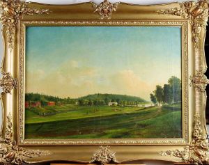 Landskap Fran Ostergotland by Carl Hallberg