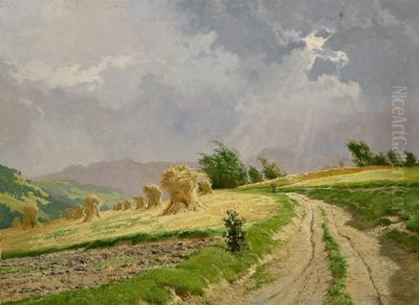 Landschaft Mit Kornmandln - view 1