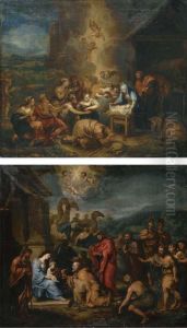 The Adoration Of The Shepherds; And The Adoration Of The Magi