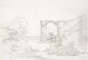 Narni Mit Dem Bruckenbogen Der Ponte Di Augusto