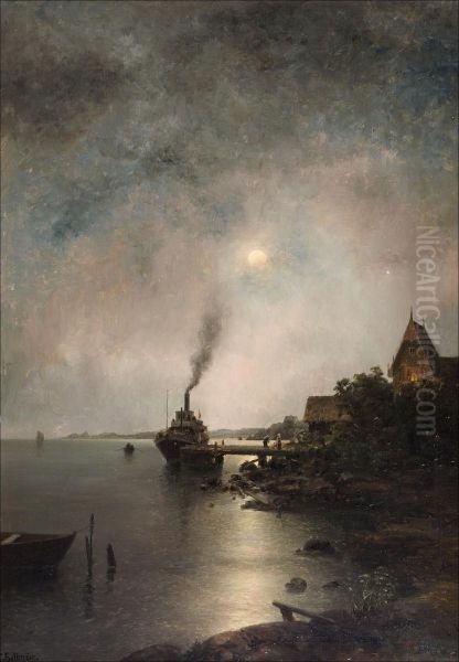 "saaristoilta, Viimeinen Laiva Kaupunkiin". - view 1