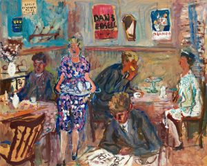 Cafe I Edsele by Eric Hallstrom