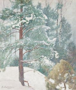 Winter Landscape by Pekka Halonen