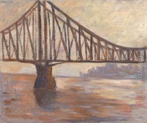 New York City Bridge by Samuel Halpert