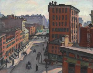 Greenwich Village by Samuel Halpert