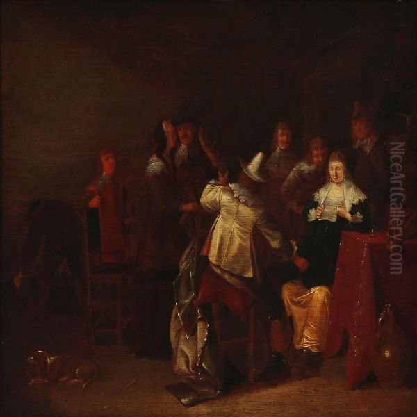 Interior With Musicians - view 1