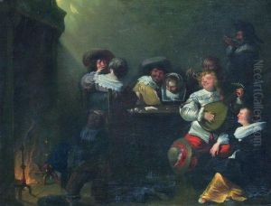 La Joyeuse Compagnie by Dirck Hals