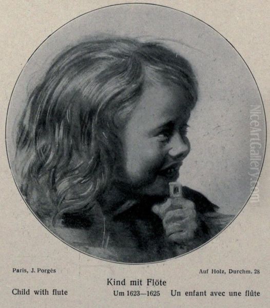 Laughing Boy With A Flute - view 1