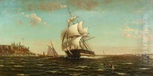 Under Full Sail by William Formby Halsall