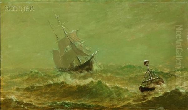 Two Marine Scenes: Ship On The High Seas - view 1