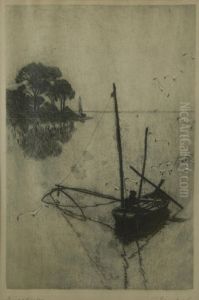 Canal Fisher by Wilhelm Hambutchen