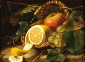 Still Life Of Fruit by Helen Augusta Hamburger