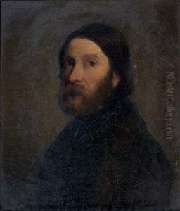 Portrait Du Peintre Honfleurais Par Lui-meme