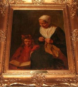 Grandmother With Granddaughter