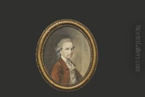 Portrait Of William Power Keating Trench by Hugh Douglas Hamilton