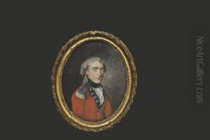 Portrait Of Robert Lucas Webber In The Uniform Of The South Cork Militia by Hugh Douglas Hamilton