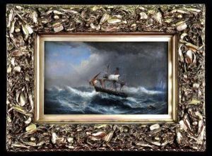 Sailing Ship On A Stormy Sea