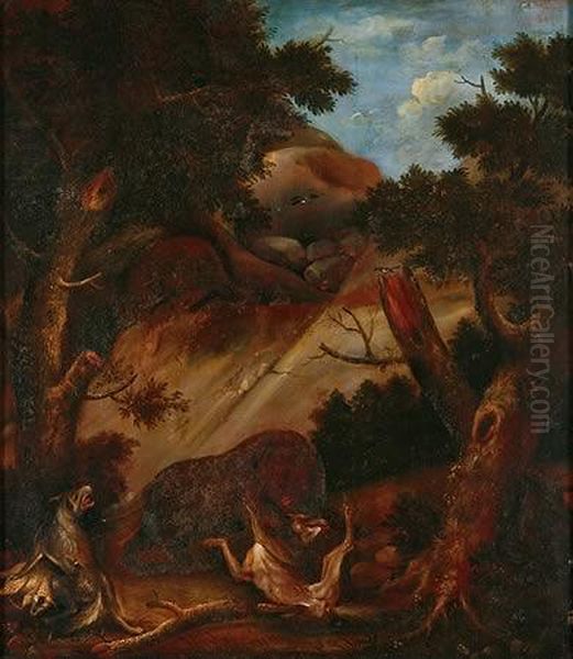 Untitled (animals Amidst Wilderness) - view 1