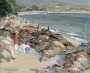 On The Shore by A. Hamilton Scott