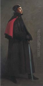 Portrait Of General Sir Ian Standish Monteith Hamilton, G.c.b., G.c.m.g. (1853-1947) by Vereker Monteith Hamilton