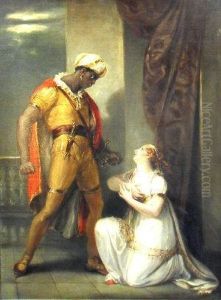 Othello And Desdemona by William Hamilton