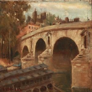 Pont Marie, Paris by Marius Hammann