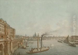 London From Somerset House by Guido Hammer