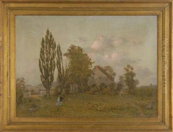 Rural Landscape With Farmhouse - view 1