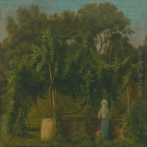 An Italian Woman Bythe Well by William Hammer