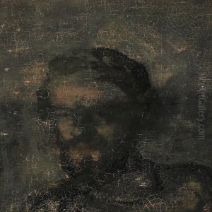 Draft For A Portrait Of Henry Madsen by Vilhelm Hammershoi