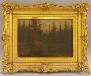 Woodland Pond by John Olson Hammerstad