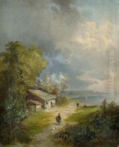 Sommerlandschaft Im Schwarzwald by Guido Hampe