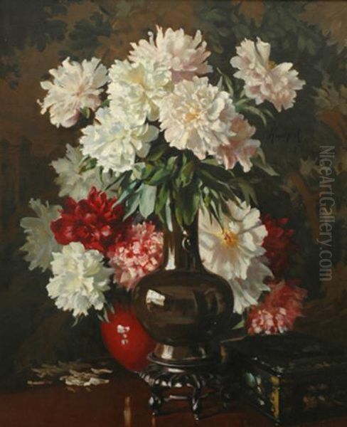 Still Life With Peonies - view 1