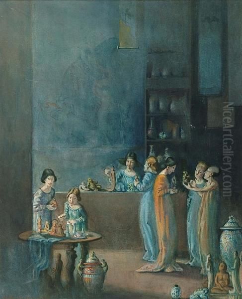 Examining The Porcelain - view 1