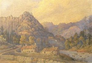 From Below The Pont-y-glaslyn, North Wales by Lieutenant General Henry Francis Hancock
