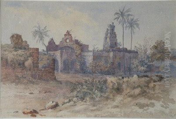The Ruined Portuguese Church, Bassein - view 1