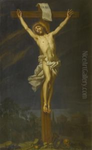 Christ On The Cross. by Emmanuel Jakob Handmann