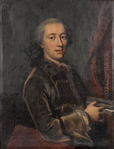Dreiviertelportrat Eines Herrn by Emmanuel Jakob Handmann