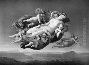 Die Entfuhrung Der Psyche by Hanfstaengl, Franz