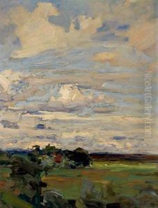 Weite Landschaft by Alois Hanisch