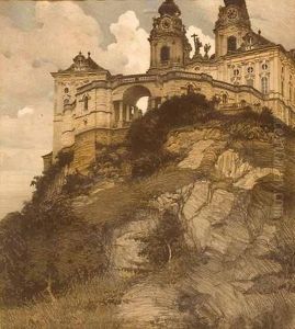 Stift Melk by Alois Hanisch