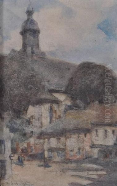 Village Street Scene - view 1