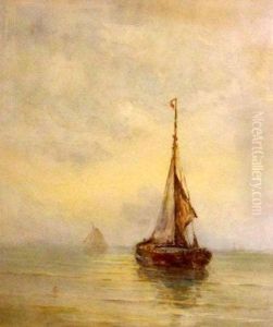 Fishing Boats Becalmed Fishing Boats Becalmed