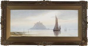 St. Michael""""s Mount, Cornwall by Charles E. Hannaford