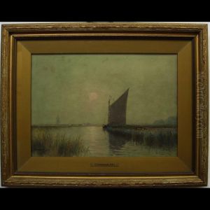 Evening Approaching by Charles E. Hannaford